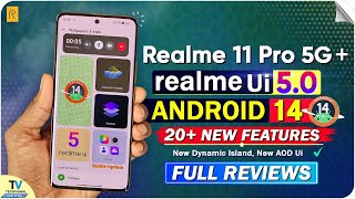 Realme 11 Pro 5g New realme Ui 50 Android 14 Update Full Review  Realme 11 Pro Plus 5g New update [upl. by Esinehs]