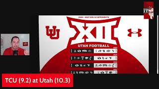 Utahs Utes  2024 Big 12 Schedule [upl. by Caldeira]