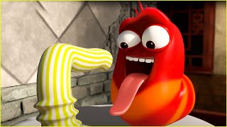 LARVA Season 1 Episode 420  straw  Best Cartoons 20224  Hilarious Cartoon Compilation [upl. by Yenahteb346]