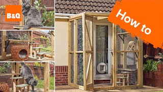 How to build a catio  DIY [upl. by Akinohs]