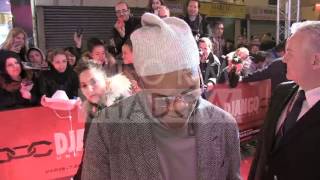 Samuel L Jackson at Django unchained Premiere in Paris France [upl. by Nnyre]