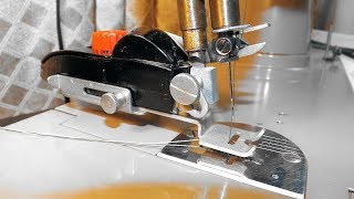 How to use Singer Automatic Zigzagger on Singer Model 301 Sewing Machine [upl. by Kimura655]