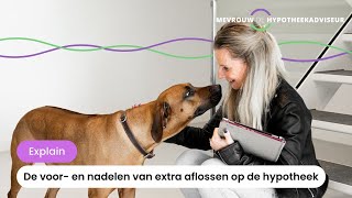 Wat zijn de voor en nadelen van extra aflossen op de hypotheek  Mevrouw de Hypotheekadviseur [upl. by Haines]