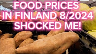 82024 FINLAND FOOD PRICES EXPOSED [upl. by Emixam]