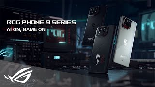 ROG Phone 9 Series  Make Your Statement with AniMe Vision  ROG [upl. by Ennove]