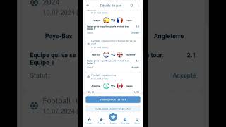 Pronostic foot aujourdhui  Coupon 1xbet cote 10 [upl. by Nnyllaf]