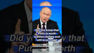 You know Putin is worth a billion dollars and hes still so frugal There are shocking implications [upl. by Niahs128]