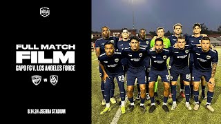 Full Match Film  Capo FC v Los Angeles Force [upl. by Celle]