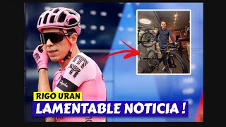 RIGO URAN 👉 LAMENTABLE NOTICIA [upl. by Alolomo]