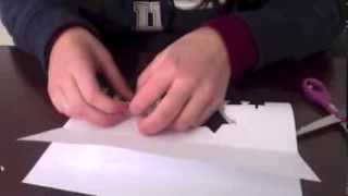 How To Make Letters Pop Up from Paper without Glue or Tape [upl. by Seve]