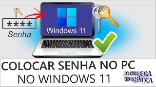 Como COLOCAR SENHA no PC WINDOWS 11 [upl. by Fernando382]