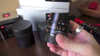 Leica lenses 50 Summicron APO Noctilux and Summilux [upl. by Alicea]