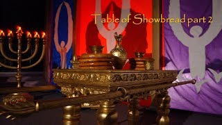 Mosaic Tabernacle Table of Showbread in the Holy Place part 2 by Dr Terry Harman [upl. by Moitoso]