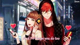 Nightcore  Your Text Switching Vocals  Lyrics  Mystic Messenger [upl. by Butch145]