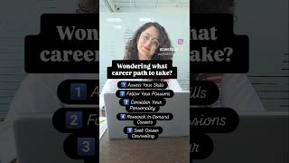 Wondering what career path to takejob2025 jobtalk interviewtips wisdomjobs jobstips firstjob [upl. by Haelat]