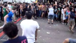 Parkway Drive  Dead Mans Chest Vans Warped Tour 2010  San Antonio TX [upl. by Htezil174]