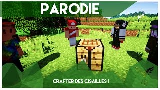 Parodie MineCraft  Dynamyk  Crafter Des Cisailles   Clip Video [upl. by Llyrpa]