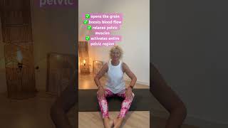 BEST pelvic floor exercises for menopause Butterfly Stretch [upl. by Arahat]