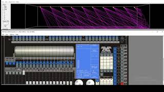 avolites simulator  programming using palette amp chase [upl. by Raf]