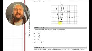 matura 2022 czerwiec  matematyka  zad7 [upl. by Sakul]