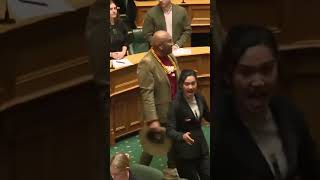 New Zealands youngest MP began her speech with a traditional Māori haka performance jkview jkview [upl. by Shuping395]