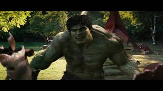 Hulk vs Blonsky  Dialogue Battle  The Incredible Hulk 2008 [upl. by Sirenay]