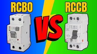 EXPLICAT Protectiile diferentiale  RCCB si RCBO  Diferenta dintre RCCB si RCBO [upl. by Schurman95]