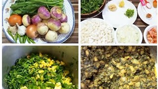 shaljam palak recipe winter special Desi Yummy food [upl. by Eseerehc685]