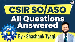 CSIR SOASO Exam A Comprehensive Guide to Know Everything About It [upl. by Rosner370]