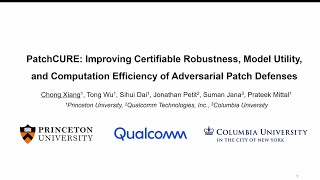 USENIX Security 24  PatchCURE Improving Certifiable Robustness Model Utility and Computation [upl. by Ailina]