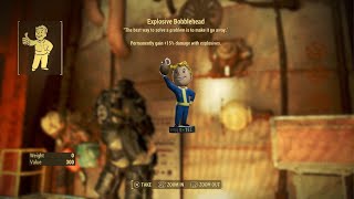 How to Find Explosive Bobblehead Location Saugus Ironworks Fallout 4 [upl. by Ise182]