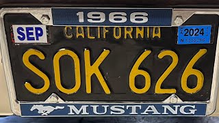 California Year of Manufacture Plate Registration Process [upl. by Fredericka731]