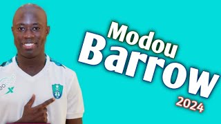 كل ما قدمه الغامبي مودو بارو لاعب الأهلي السعودي 2024  اهداف ومهارات Modou Barrow AlAhli SFC [upl. by Armillda37]