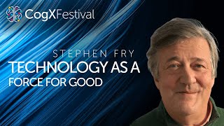 Stephen Fry on How to use AI as a force for good  CogX Festival 2023 [upl. by Algy]