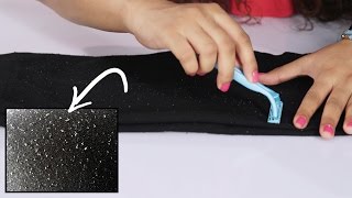 How To Avoid amp Remove Fuzz BallsPilling From Clothing [upl. by Unni]