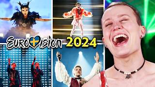 Americans React To Eurovision 2024 Top 10 [upl. by Meunier]