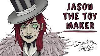 JASON THE TOYMAKER  Draw My Life  Creepypasta [upl. by Florry]