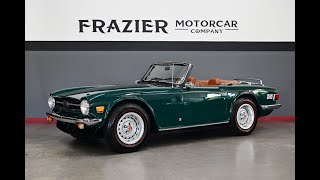 1975 Triumph TR6 [upl. by Naie254]