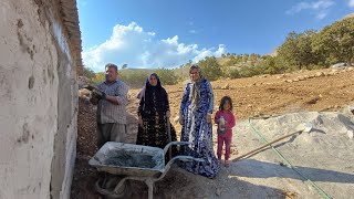 The construction of Fariba house by the Qadrat family [upl. by Lamarre]