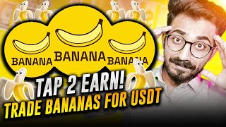 🍌 Banana Game Review  Tap 2 Earn Game  Earn USDT with CARVPowered Idle Gaming 💸🎮 [upl. by Chasse354]