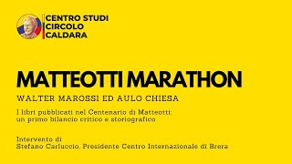 MATTEOTTI MARATHON [upl. by Sonitnatsnoc]