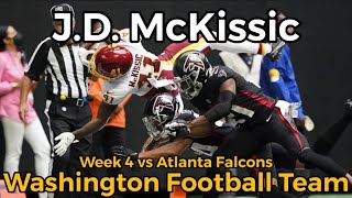 JD McKissic GAME HIGHLIGHTS  Week 4 vs Atlanta Falcons 2021  2022  Washington Football Team [upl. by Manning769]