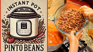 Perfect Pinto Beans in the INSTANT POT  Quick amp Easy [upl. by Ramburt762]