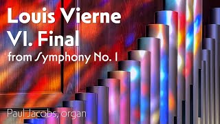 VIERNE Final Symphony No 1 excerpt  Paul Jacobs at St Michaels Abbey Silverado CA [upl. by Lenno]