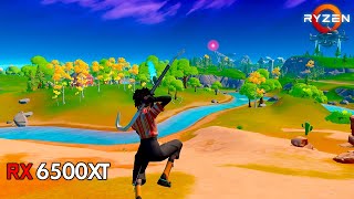 RX 6500XT 4GB Fortnite Low Settings 1080p [upl. by Elleinnad475]