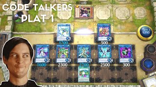 CODE TALKER DECK MASTER DUEL PLATINUM TIER 1 [upl. by Hambley]