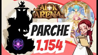 Notas del parche 1154 de AFK Arena Nuevo héroe y eventos para noviembre [upl. by Ayet]