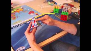 Pyraminx tutorial keyhole method Beginneradvancedexpert [upl. by Tound]