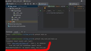 ModuleNotFoundError No module named Python error cause and solution [upl. by Enilkcaj]
