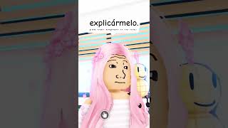 ¿QUIÉN MOJÓ A LA PROFESORA EN ROBLOX shorts [upl. by Uhthna]